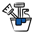 Specialized Cleaning Icon